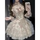 Fantasy Gift Box Camellia Feather Dream JSK(Pre-Order/3 Colours/Full Payment Without Shipping)